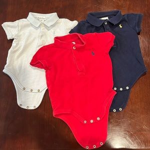 Lot of 3 polo shirts